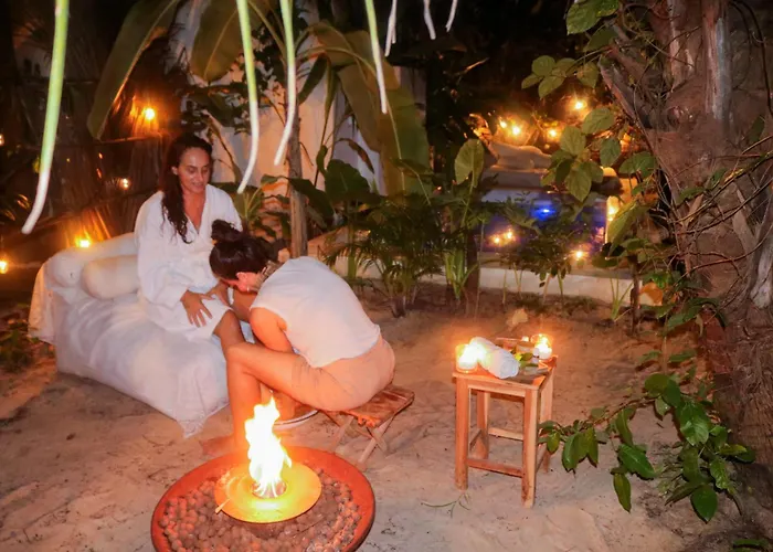 Chalé da sereia Apart-Hotel-Oásis no centro de jericoacoara